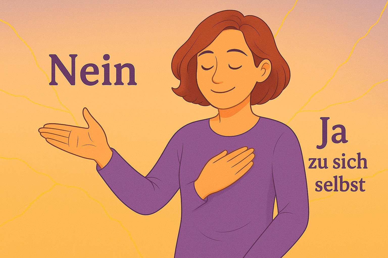 nein zu anderen ist ein ja zu sich selbst, selbstfürsorge